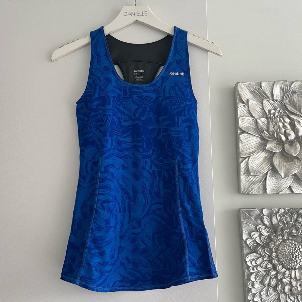REEBOK PlayDry Built in Bra Sports Tank